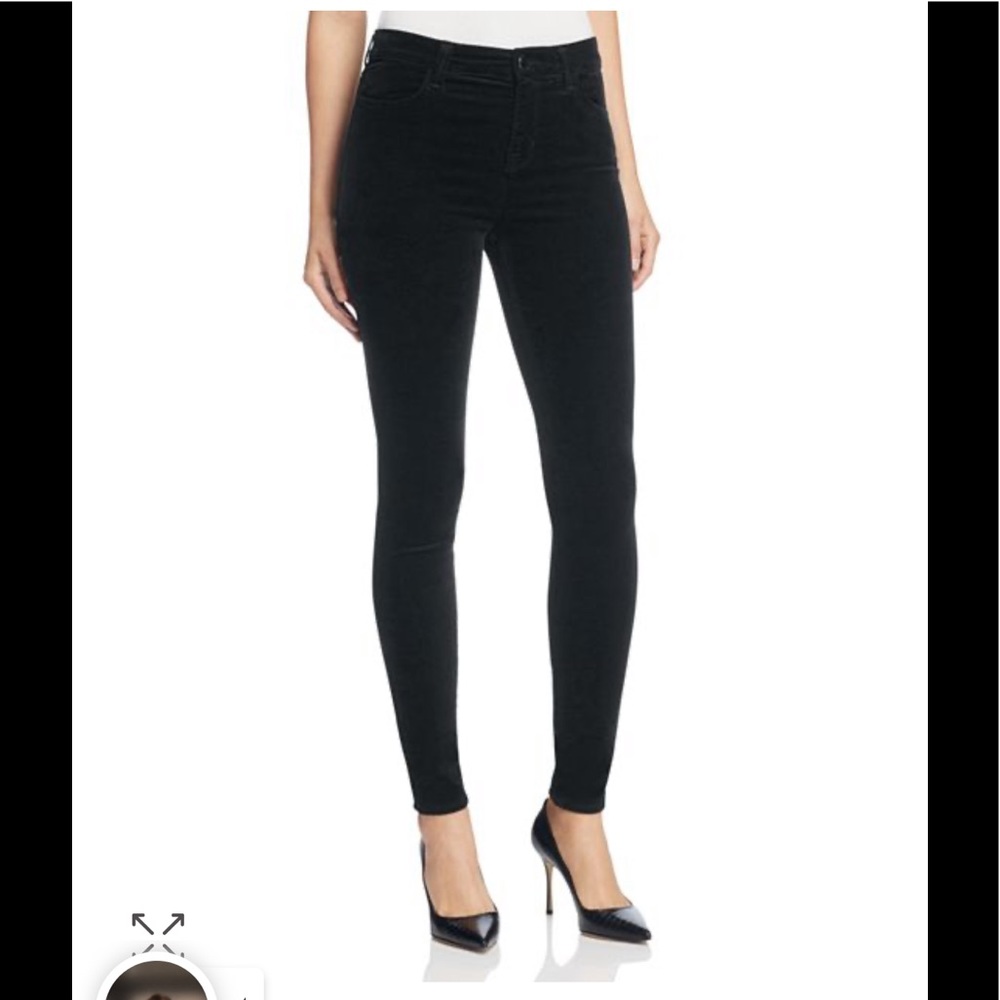 J BRAND velvet jeans
